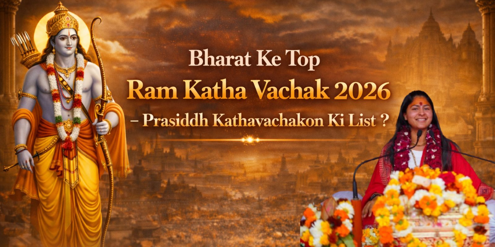 Bharat Ke Top Ram Katha Vachak 2026 – Prasiddh Kathavachakon Ki List