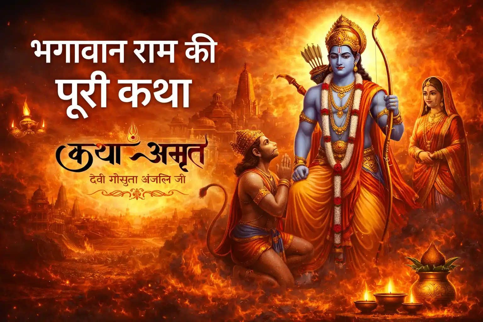 भगवान राम की पूरी कथा (Ramayan Story in Hindi) – सम्पूर्ण रामायण विस्तार से